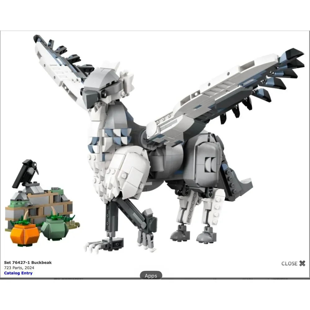 76427 Buckbeak Lego Set